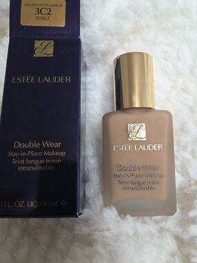 Estee Lauder Double Wear Stay-in-Place Makeup Foundation-3C2 Pebble